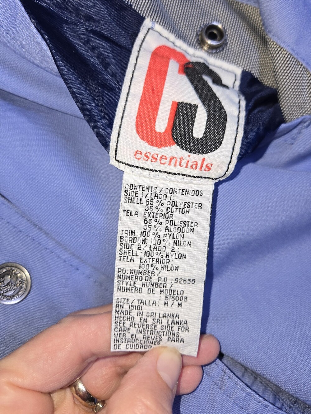 Reversible CS Rainjacket - Picture 8 of 14